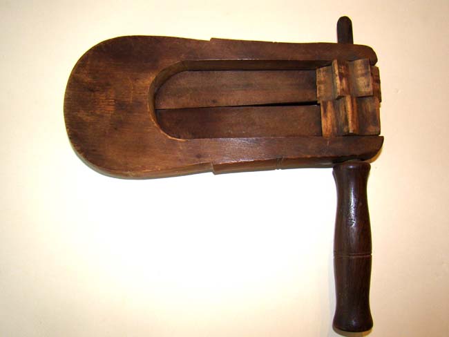 A 19th century ships' alarm clacker